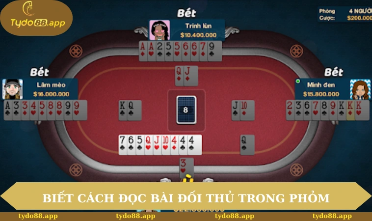 Cách Đọc Bài Đối Thủ Trong Phỏm Cực Hiệu Quả Ít Ai Được Biết 1 Biết cách đọc bài đối thủ trong phỏm