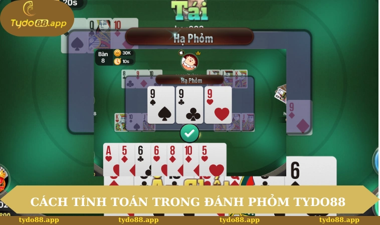 Cách tính toán trong đánh phỏm