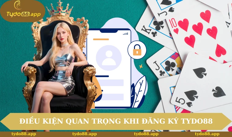 Đăng ký TYDO88 1 Điều kiện quan trọng khi đăng ký TYDO88
