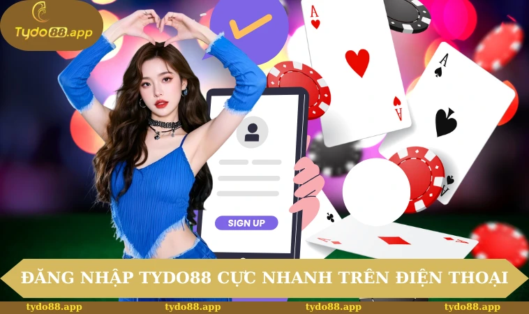 Hướng dẫn các bước đăng nhập TYDO88 cực nhanh trên điện thoại
