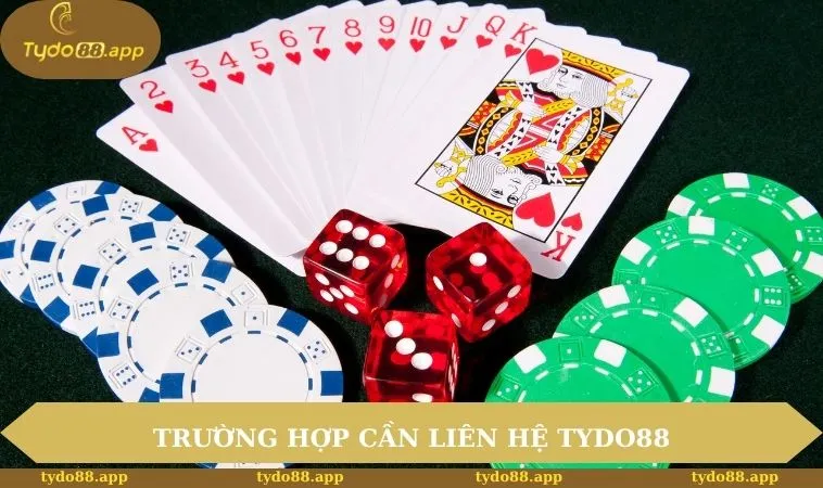 Trường hợp người chơi có thể nhờ nhà cái hỗ trợ